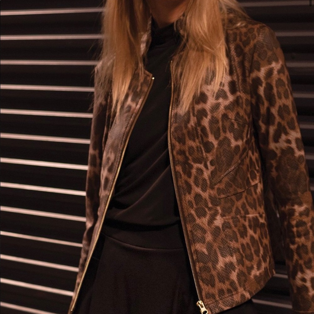 Clara Sunwoo Cheetah Jacket - Picture 5 of 6